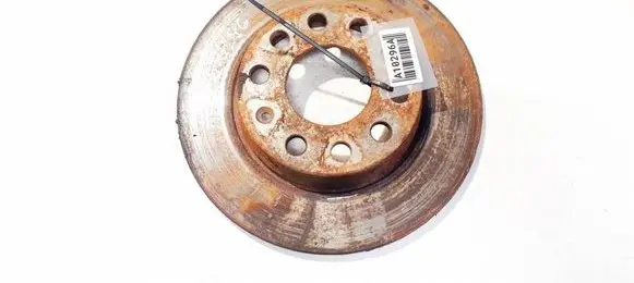 Audi A4 S4 B6 8E 8H Rear brake disc neventiliuojamas