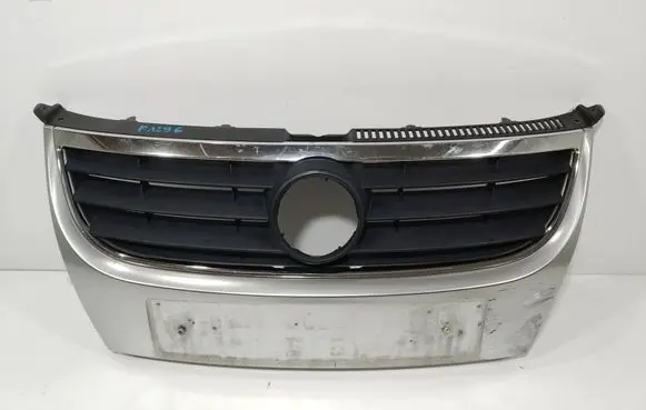 Volkswagen Touran I Front bumper upper radiator grill 1T0853651D