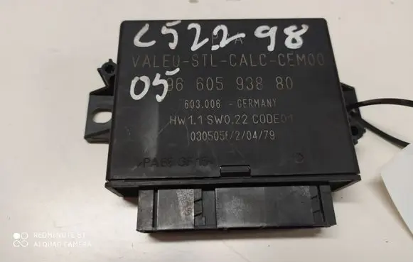 Citroen C5 Parking PDC control unit/module 9660593880