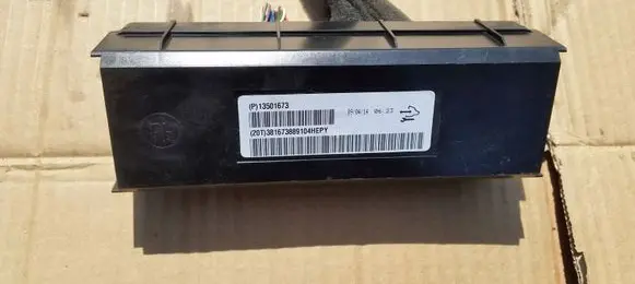 Chevrolet Cruze Air conditioning/heating control unit 13501673