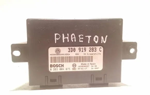 Volkswagen Phaeton Parking PDC control unit/module 3D0919283C 0263004075