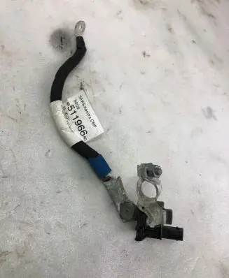 Opel Corsa F Negative earth cable (battery) 9851196680