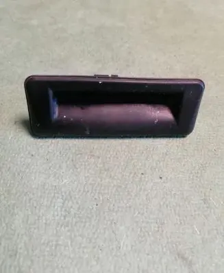 Tailgate/trunk/boot exterior handle