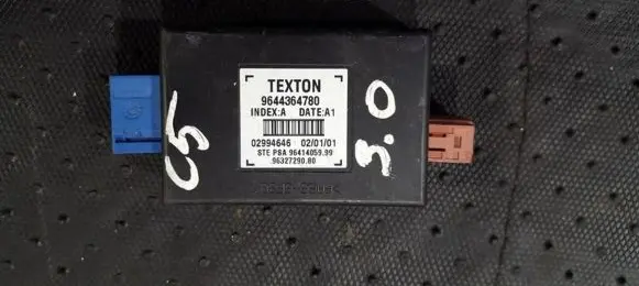 Citroen C5 Alarm control unit/module 9644364780 02994646