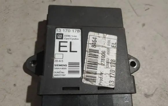 Opel Vectra C Door control unit/module 13170178 360572197 5WK46005