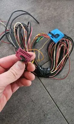 BMW X5 E53 Sound system wiring loom 8373972 3957415