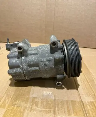 Peugeot 206 Air conditioning (A/C) compressor (pump) 9655191680