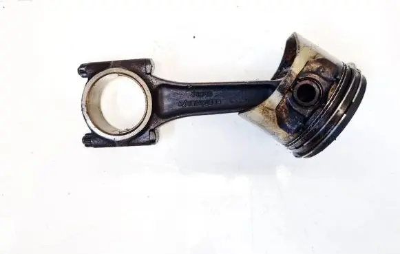 Piston with connecting rod