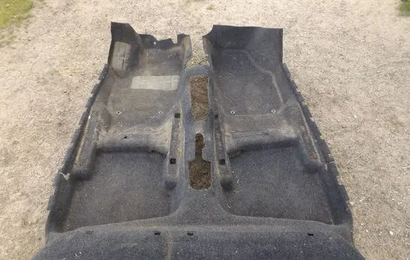 Skoda Fabia Mk2 (5J) Interior carpet 5J6863367