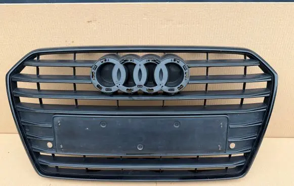 Front bumper upper radiator grill