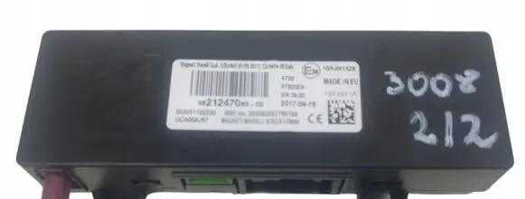 Peugeot 3008 I Bluetooth control unit module 9821247080
