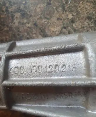 Moskvich 407 Manual 4 speed gearbox 4081701202b 412198052