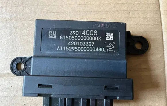 Opel Astra K Parking PDC control unit/module 39014008