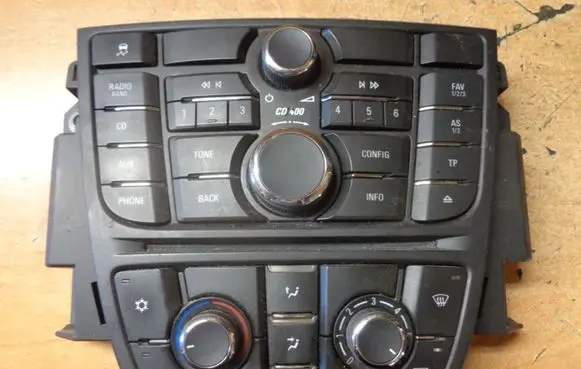 Opel Meriva B Head unit multimedia control 13346043 13346092