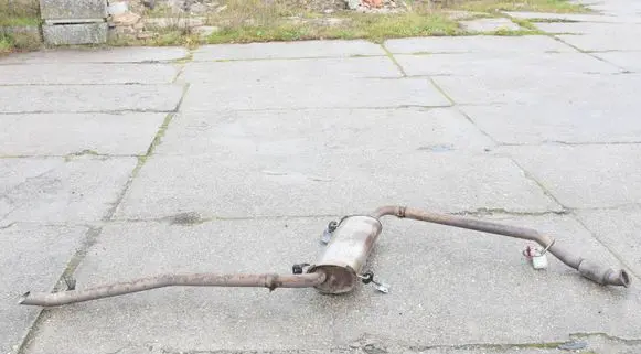 Fiat Ducato Rear muffler/silencer tail pipe 