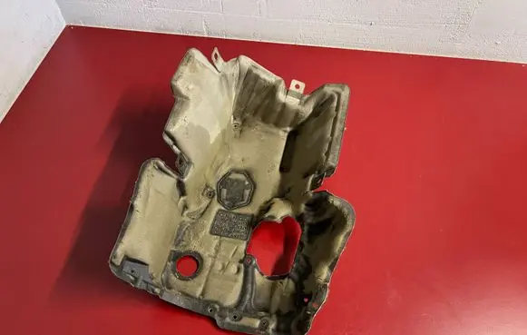 Heat shield in engine bay