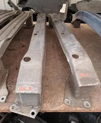 Opel Astra K Rear bumper support beam 