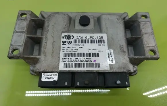 Peugeot 207 Engine control unit/module 9663380880