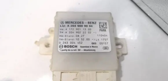 Mercedes-Benz C W204 Parking PDC control unit/module A2049009004 A1729011300 A2049022202