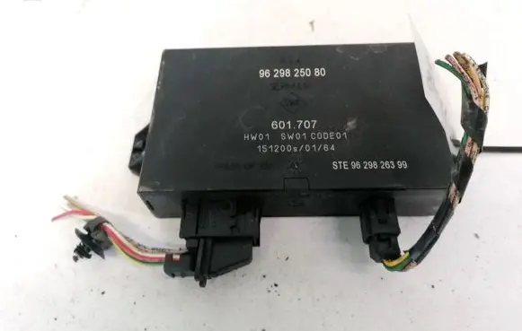 Peugeot 607 Parking PDC control unit/module 9629825080 601707