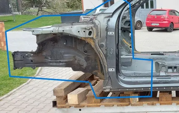 Audi RSQ3 Front quarter panel