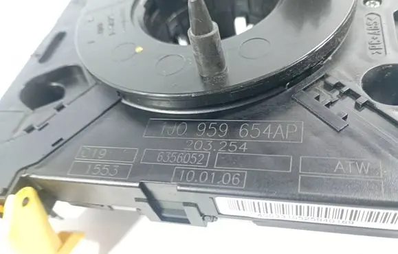 Skoda Superb B5 (3U) Airbag slip ring squib (SRS ring) 1J0959654AP 6356052 203254