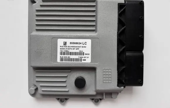 Opel Corsa D Engine control unit/module 55568624LC 55568624 MJD603SC