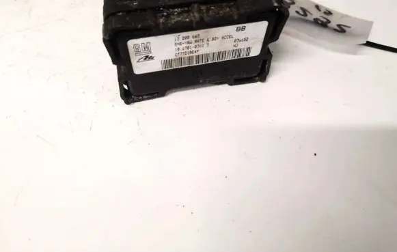 Opel Astra H ESP acceleration yaw rate sensor 13208665 10.1701-0362.3