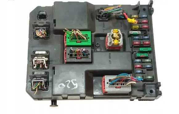 Peugeot 307 BSM Control unit 9650218080