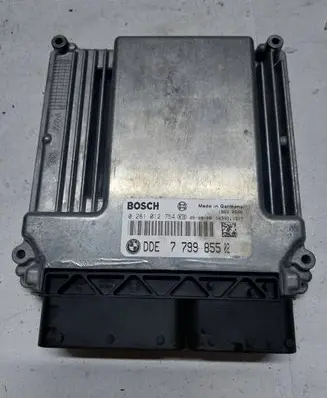 BMW 5 E60 E61 Engine ECU kit and lock set 1039S11317 7799855 0281012754