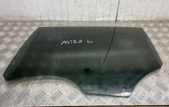 Opel Astra L Rear door window glass 43R000073