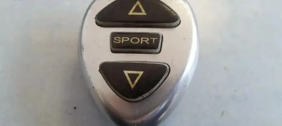 Citroen C5 Suspension ride height/mode switch 9627701677