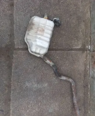 Audi A4 S4 B6 8E 8H Muffler/silencer 8E0253611CP