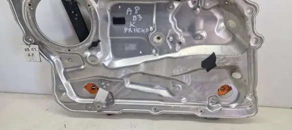 Audi A8 S8 D3 4E Front window lifting mechanism without motor 4E0837849 AMM95M0