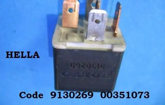 Volvo V70 Other relay 9130269 00351073