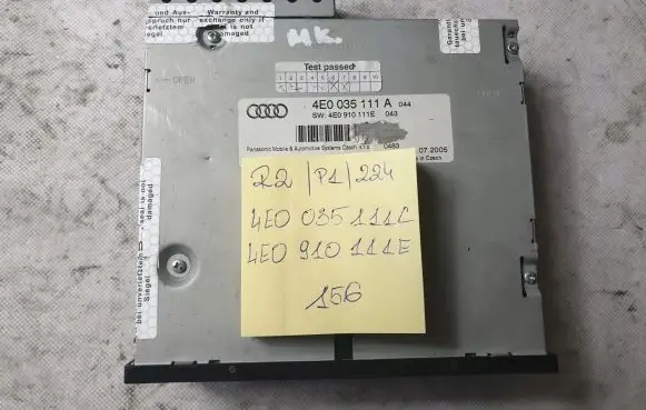 Audi A6 S6 C6 4F CD/DVD changer 4E0035111A