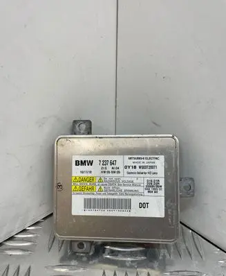 BMW 5 F10 F11 Headlight ballast module Xenon 7237647 W003T20071 2000H73W