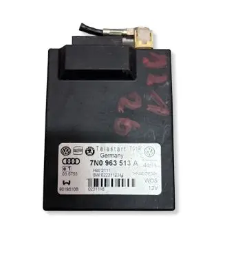 Skoda Superb B6 (3T) Auxiliary heating control unit/module 7N0963513A 9019510B 0223112344