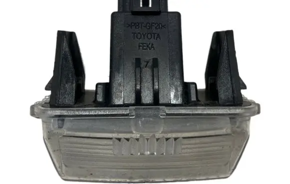Toyota Yaris Number plate light