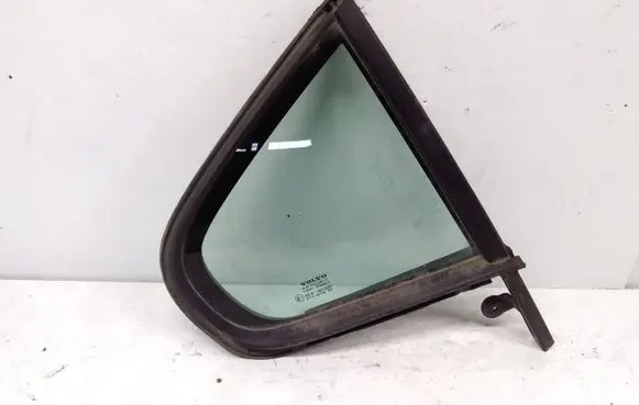 Rear vent window glass