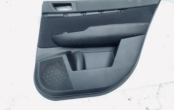 Rear door card panel trim