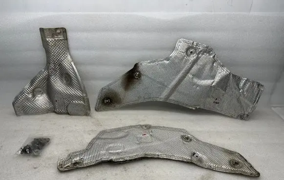 Heat shield in engine bay