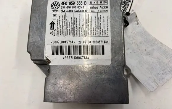 Audi A6 S6 C6 4F Airbag control unit/module 4F0959655B 4F0910655E