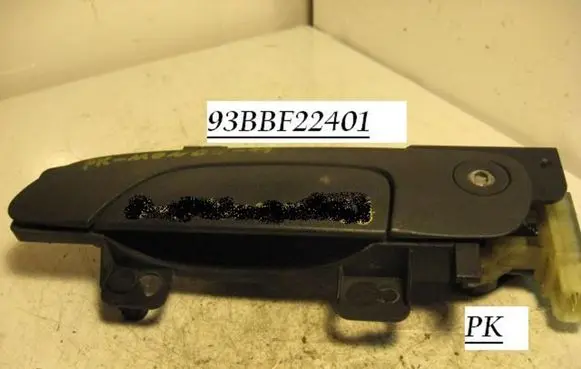 Ford Mondeo MK I Front door exterior handle 93BBF22401