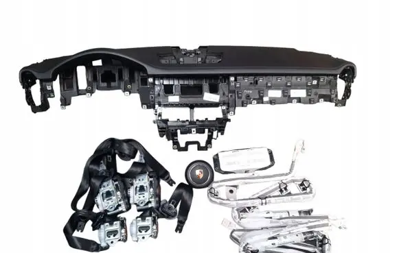 Porsche Cayenne (9Y0 9Y3) Airbag set with panel 9Y3880742E