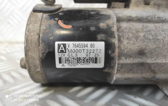 Citroen DS4 Starter motor M000T32272 764559480
