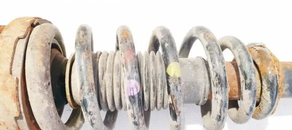 Front coil spring