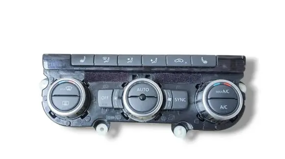 Volkswagen Scirocco Air conditioning/heating control unit 5HB011257-51 3AA907044BB