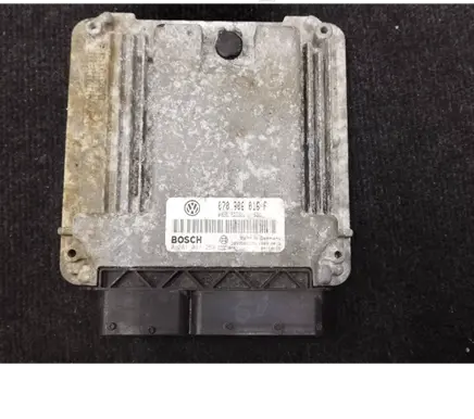 Volkswagen Touareg I Engine control unit/module 070906016F 1039S02925 0281011258
