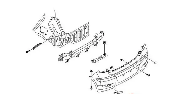 Hyundai i10 Front bumper lower grill 924050X100